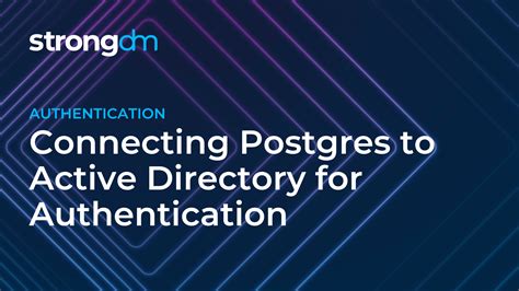 Image result for Postgres Active Directory