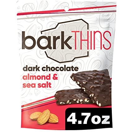 Bark Thins Dark Chocolate Almond With Sea Salt - 4.7 Oz : Amazon.in ...
