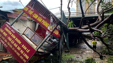Flooded areas and boats