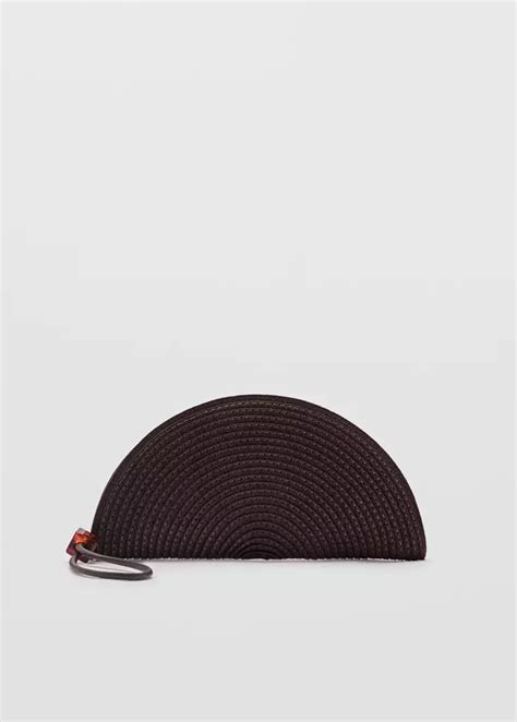 Natural fibre toiletry bag with bead detail - Women | MANGO Vietnam