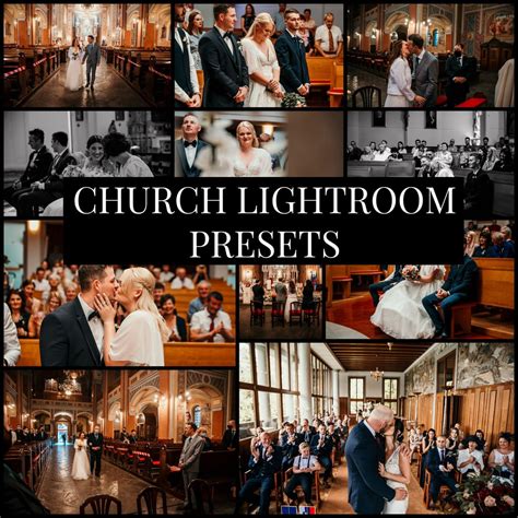Church Wedding Lightroom Presets: Indoor Photography Bundle (XMP Files ...