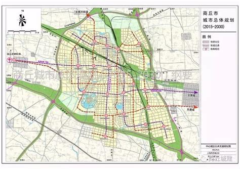 最新规划图 商丘市城乡总体规划 2015-2035_区域