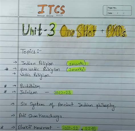 U3 - Indian Religion and Philosophy Overview Notes - Studocu