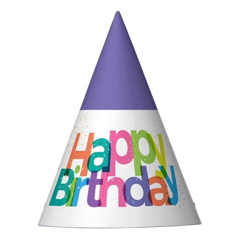 Happy Birthday Party Hat | Zazzle