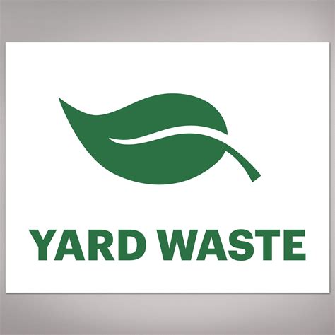 Image result for Yard Waste Stickers