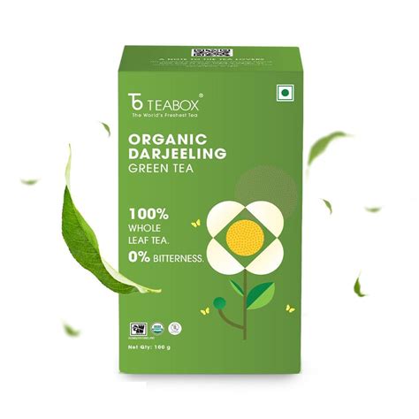 Teabox Green Tea Loose Leaves | Made with 100% Whole Leaf, Sourced from ...