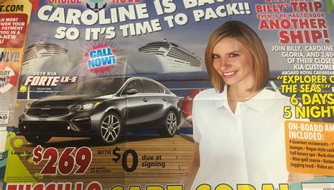 Billy Fuccillo brings back Caroline Renfro to pitch Cape Coral Kia