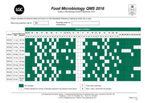 Fillable Online Quality in Microbiology Scheme Application Form Fax ...