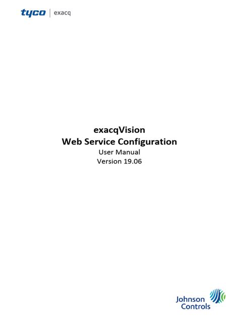 exacqVision User Setup 的图像结果
