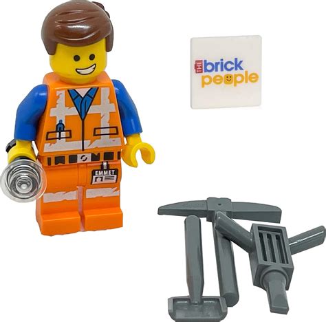 Buy LEGO Movie: Construction Worker Emmet with Flashlight and Tools ...