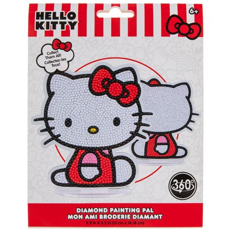 Seated Hello Kitty 3D Diamond Art Kit | Hobby Lobby | 2482560