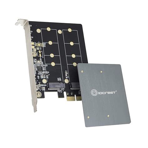Amazon.in: Buy IO CREST Dual M.2 B-Key SSD Carrier PCI Express 3.0 x1 ...