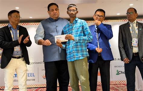 Soham Bhattacharyya wins Tata Steel Chess Festival 2026 Rapid Rating ...