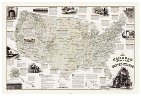 Active United States Railroad Map 399x222