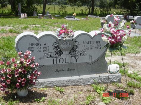 Mattie Irl Griggs Holly (1919-2004): homenaje de Find a Grave