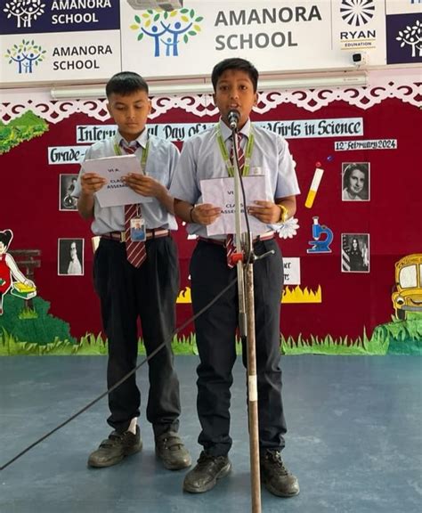 Grade VI A Assembly - International Day of Women and Girls in Science