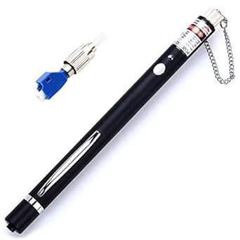 Portable Pen Type Visual Fault Locator 5KM Fiber Optic Cable Checker ...