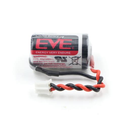 EVE ER14250 Size-1/2AA 3.6V 1200mAh Lithium Cell Non-Rechargeable Batt