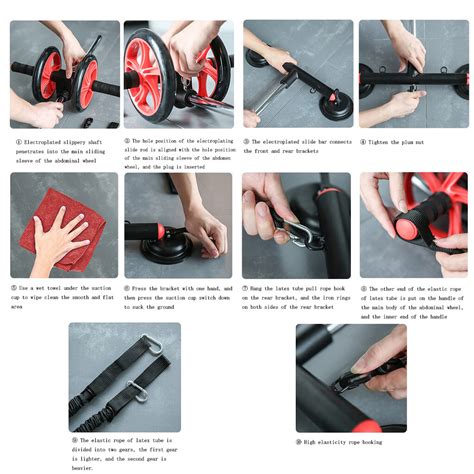 Buy Roda Abdominal Sit-Up assistor exercícios abdominais Dobrável Para ...