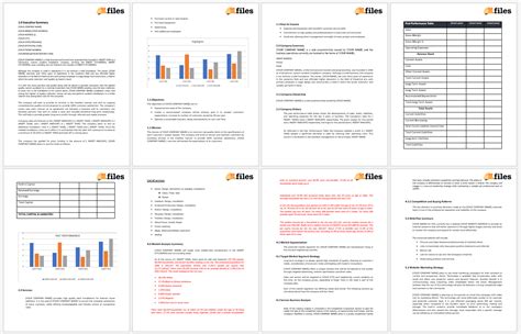 Sole Trader Business Plan Template 的图像结果