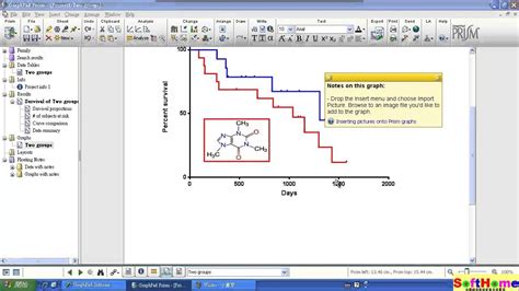 Graphpad Tutorial 的图像结果