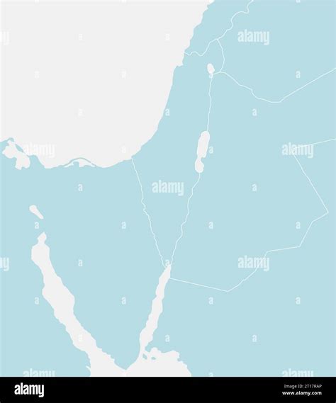 Israel and surrounding countries map illustration Stock Vector Image & Art - Alamy
