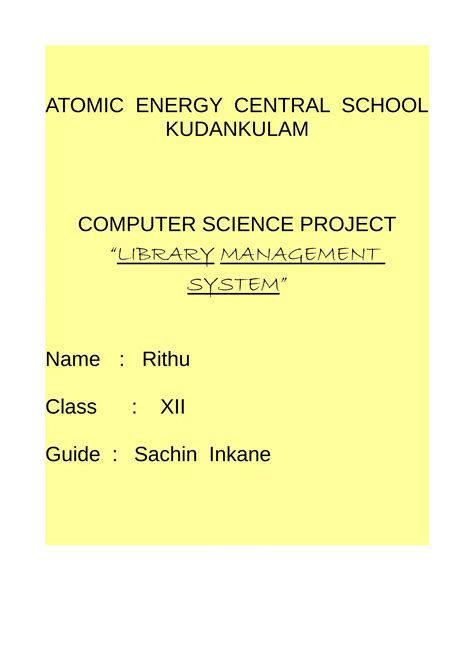 Image result for How to Download Library Management Source Code for Class 12 Project