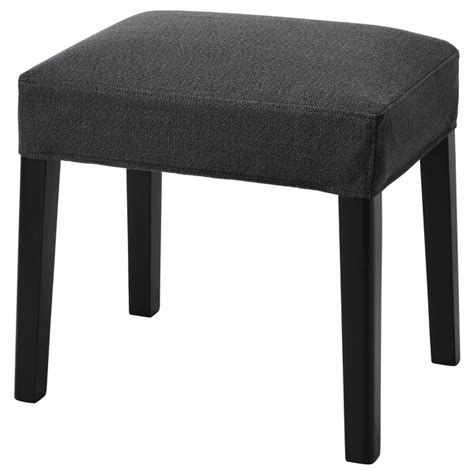SAKARIAS stool cover, Sporda dark grey - IKEA
