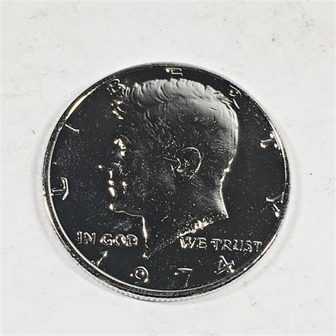 1974 Silver Layered Kennedy Half Dollar | Property Room