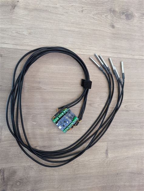 ~24 1-wire DS18B20 sensoren op vloerverwarming bevestigen - Modding ...