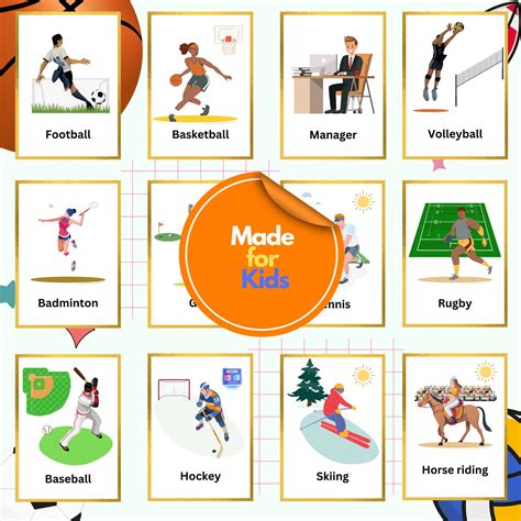 Sports Flash Cards 的图像结果