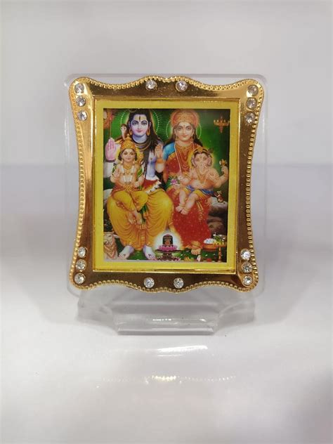 Pandit JI Pooja SAMAGRI Store Shiva Parvati Shiv parivar with shivling ...