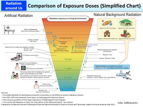 Radiation Exposure Levels Chart 的图像结果