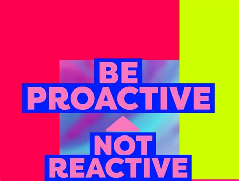 Image result for Be Proactive Poster