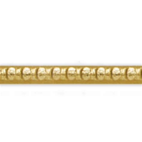 Goldstreifen Perlen - 450 x 4 mm | 2049