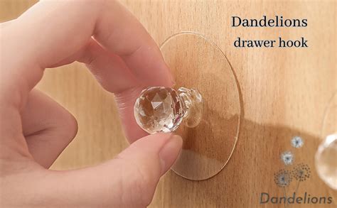 Dandelions The Punch-Free Crystal Drawer Handle Solution! Our Self ...