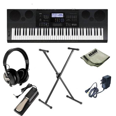 Buy Casio WK-6600 High Grade Workstation 76-Key Keyboard With Headphone ...