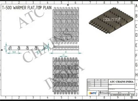FLAT TOP MODULAR BELT - PLASTIC MODULAR BELT Manufacturer from Ahmedabad