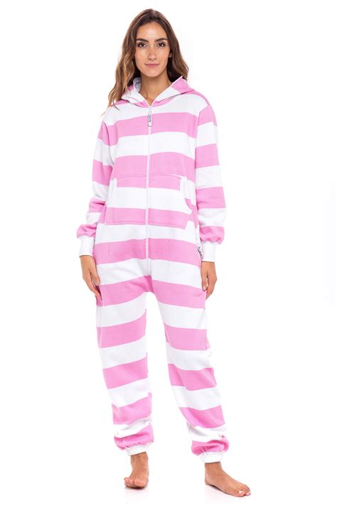 Unisex Sleepwear Adult Jumpsuit for Women One Piece Pajamas Ladies Non ...