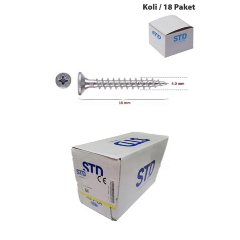 STD SUNTA VİDASI 4X18