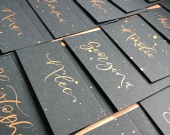 Buy 25 Blank Scroll Place Cards Online in India - Etsy