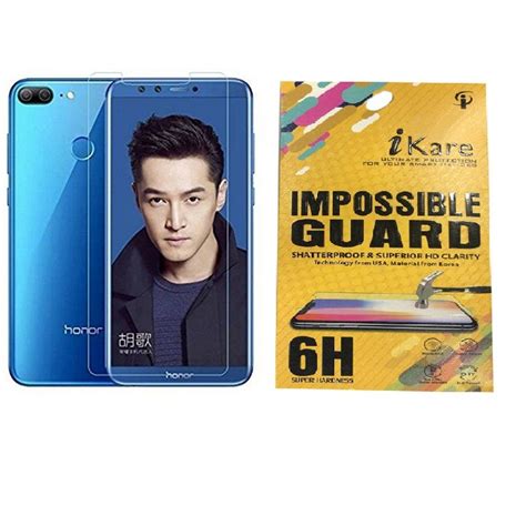 Ikare Honor 9 Lite Front and Back Tempered Glass (NOT CUVRED Glass) for ...