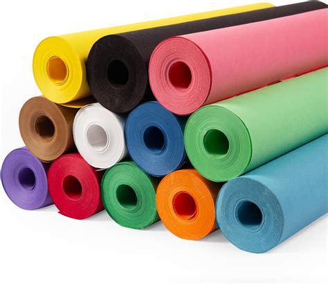 Amazon.com: Paclord 18" x 1200" (100 ft) USA Made Multi-Color Kraft ...