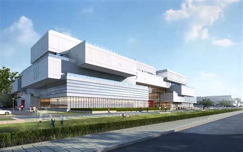 火炬高技术产业开发区 时政要闻 国家（威海）创新中心一期PPP项目钢结构连廊提升启动仪式举行