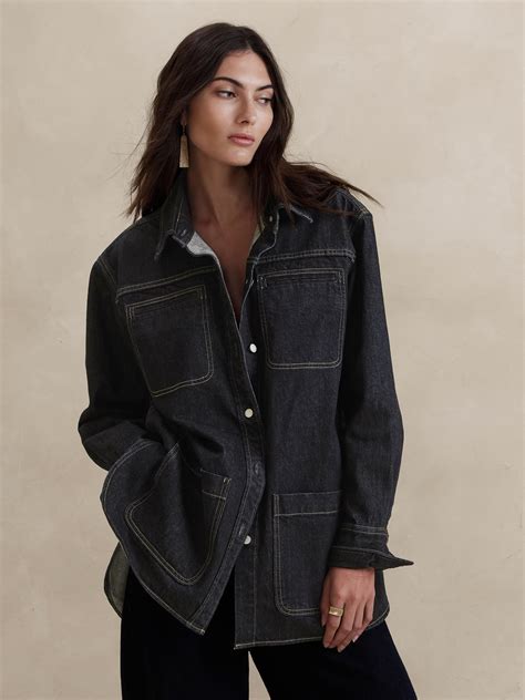 Arizona Denim Shirt Jacket | Banana Republic