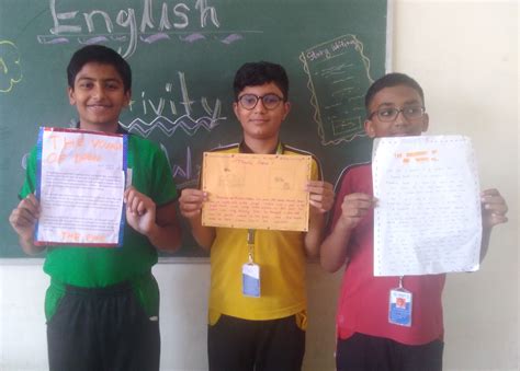Grade 7 English Story Writing Activity