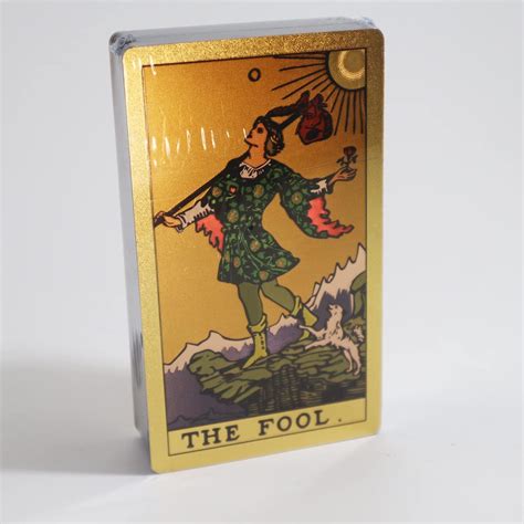 BlackLotos 78 Gold Foil Tarot with Guidebook&Beautiful Box India | Ubuy