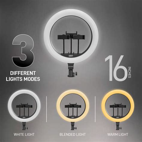 UBON RL-2033 Lighting Ring: Advanced Illumination for Superior Video S ...