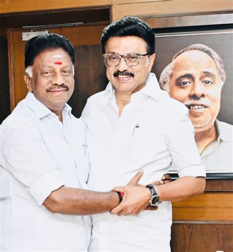 Tamil Nadu CM Stalin Inducts Expelled AIADMK Leader Panneerselvam Into DMK