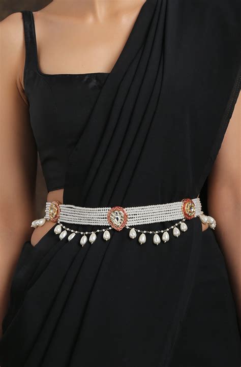 Amal Meenakari Kundan Waist Belt – Paisley Pop Shop